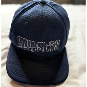 Dallas Cowboys Hat Cap Snap Back Mens M L Blue Football Logo New Era 59Fifty*